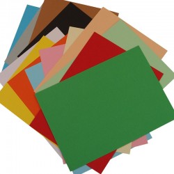 Cartulina colores surtidos