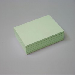 Bloc papel verde claro