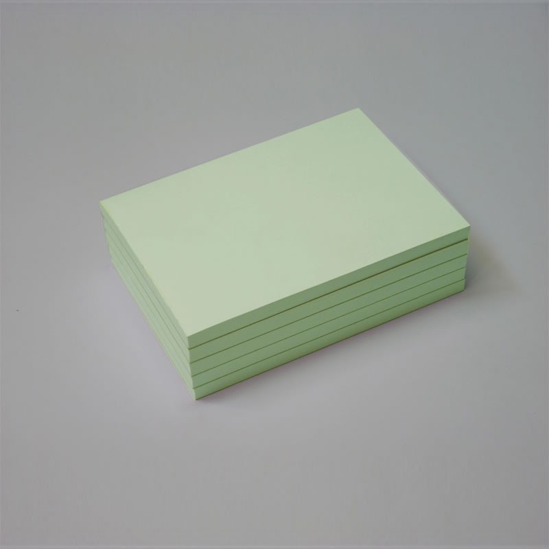 Bloc papel verde claro