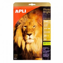 papel fotográfico A-4 20 hojas