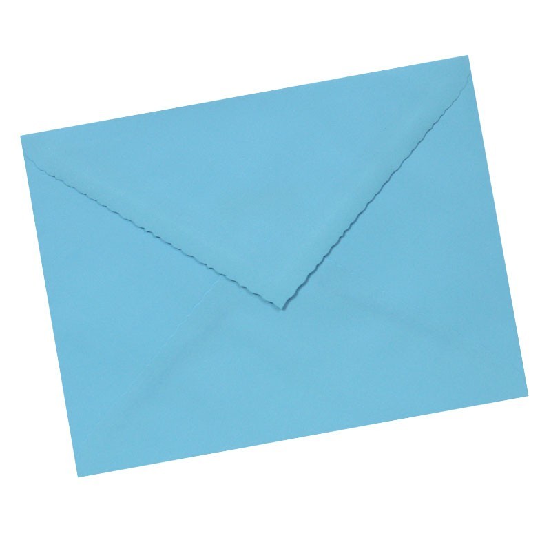 Sobre 160x220 azul celeste