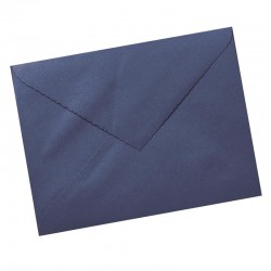 Sobre 160x220 azul metalizado