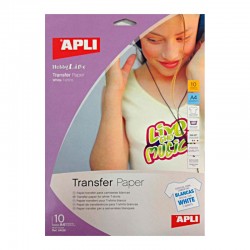 Papel transfer (para camisetas blancas)
