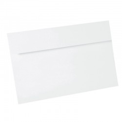 Sobre 162x229 Conqueror Contour blanco brillante