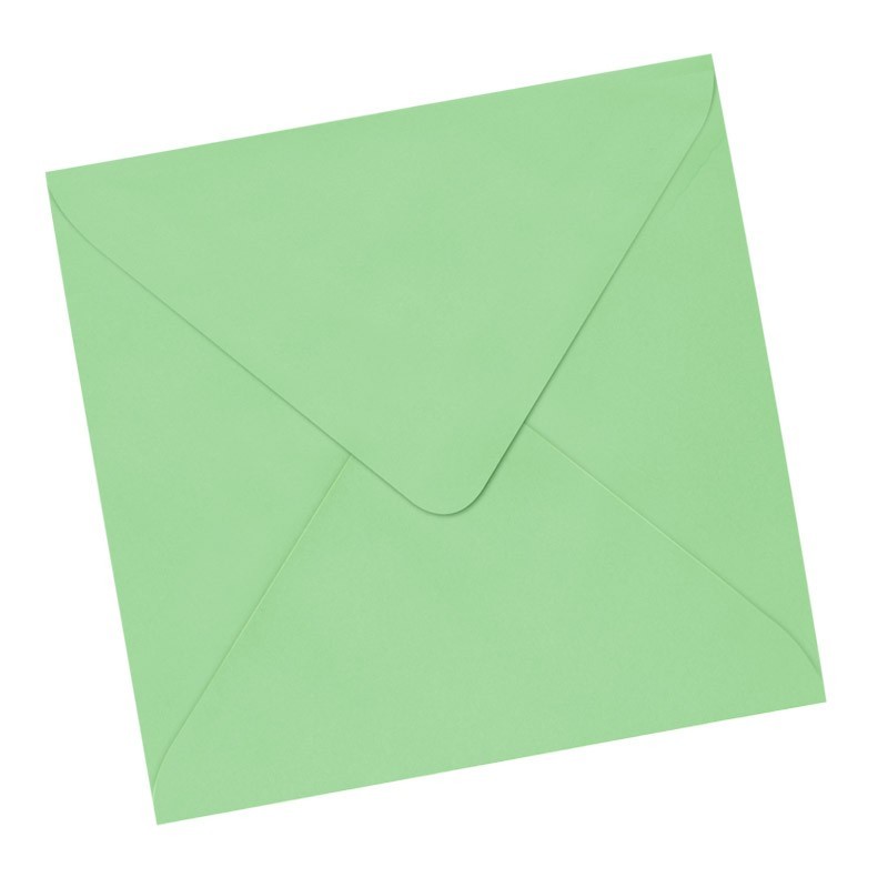 Sobre 170x170 verde claro