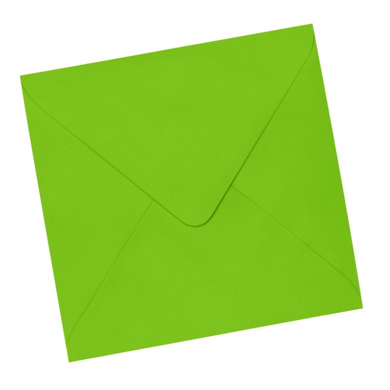Sobre 170x170 verde hierba