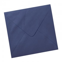 Sobre 170x170 azul metalizado