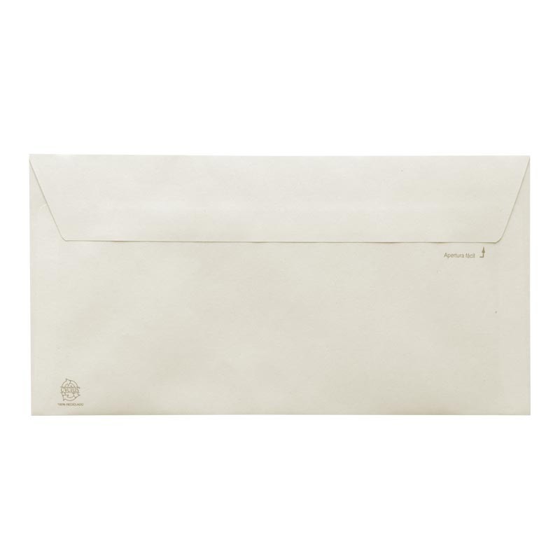 Sobre americano papel reciclado