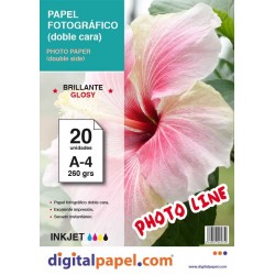 Papel fotográfico doble cara (50 hojas)